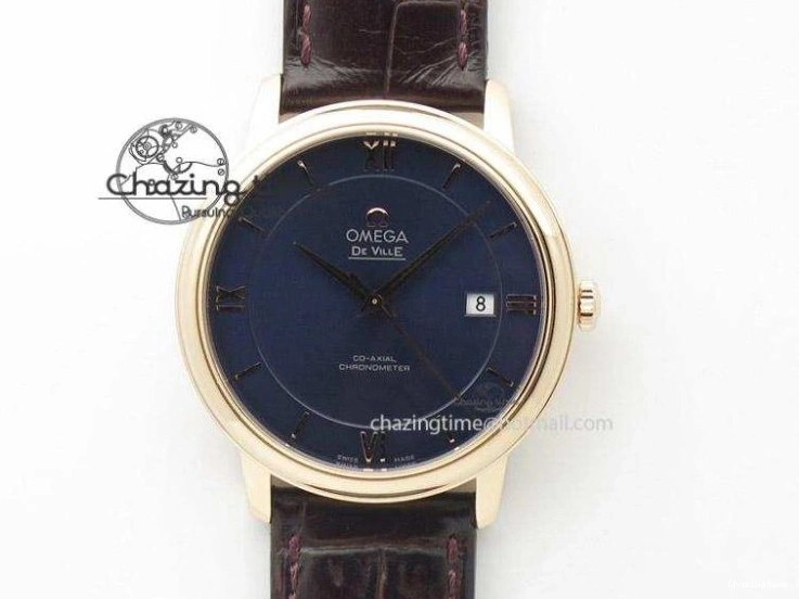 0510 Stylish Seamaster 300M Diver Rose Gold VSF 1:1 Best Edition Black Dial on Mesh Bracelet A 7662